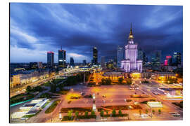 Magnettafel Kulturpalast, Warschau