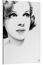 Tableau en aluminium Judy Garland II