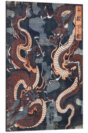 Magnettafel Zwillingsdrachen