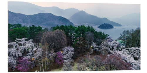 PVC print Spring in Fuji Hakone