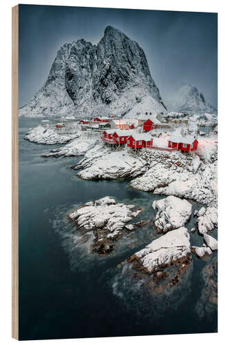 Holzbild Malerisches Hamnoy