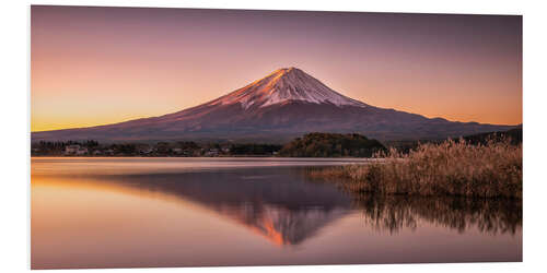 Quadro em PVC Monte Fuji estou amanhã