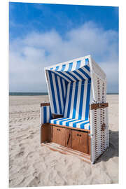 Foam board print Relax in the beach chair