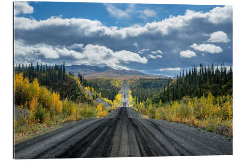 Gallery print Dempster Highway in autumn