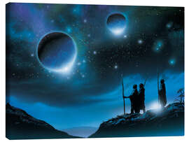 Canvas print Blue Night