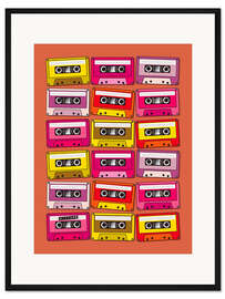 Gerahmter Kunstdruck Mixtape 02