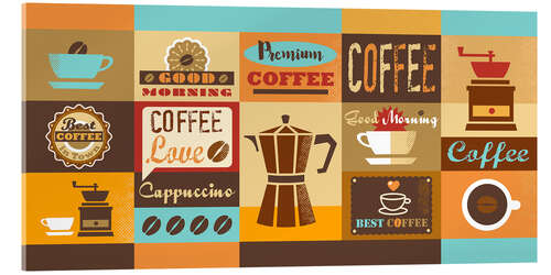 Acrylic print Coffee