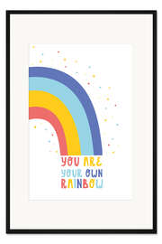 Gerahmter Kunstdruck Dein eigener Regenbogen