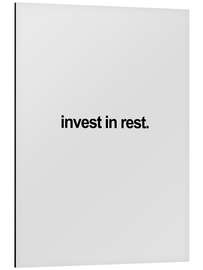 Magnettafel Invest in rest