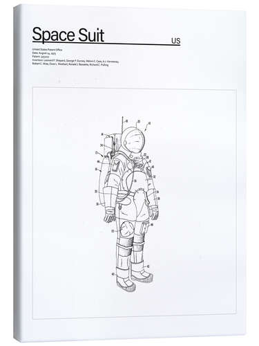 Quadro em tela Spacesuit