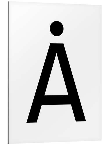 Cuadro de aluminio Å