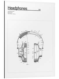 Magnettafel Kopfhöhrer