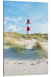 Magnettafel Leuchtturm List Ost auf Sylt