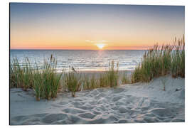 Magnettafel Fußspuren im Sand II - Jan Christopher Becke