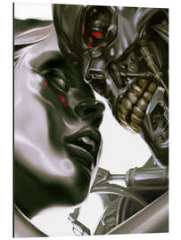 Magnettafel Roboterliebe