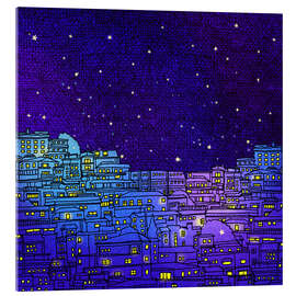 Acrylic print A night in Seoul II