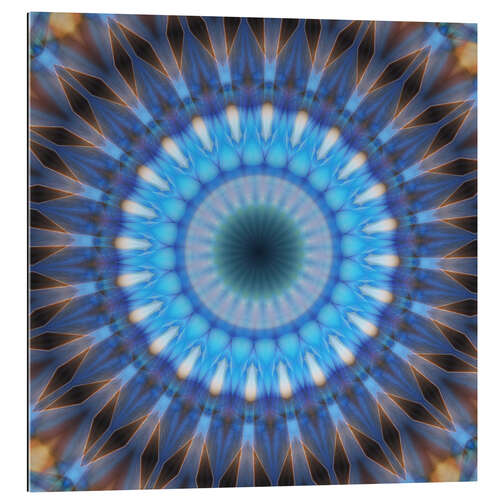 Galleriprint Mandala blue power