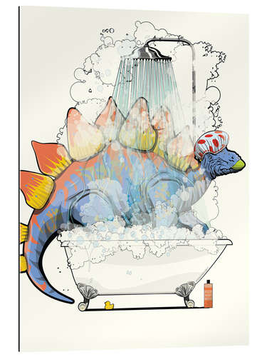 Galleriprint Stegosaurus shower