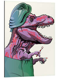 Magnettafel Trex Zähne putzen