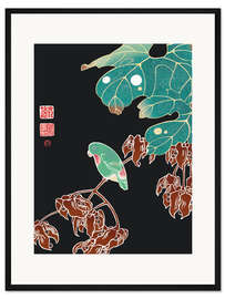 Gerahmter Kunstdruck Der Papagei