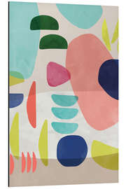 Magnettafel Organische mutige Formen