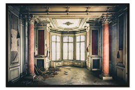 Gerahmter Kunstdruck Chateau Lumière