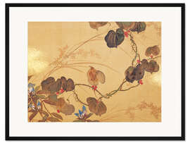 Gerahmter Kunstdruck Ohne Titel