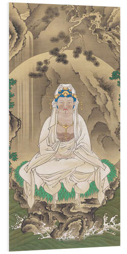 Foam board print White-Robed Kannon