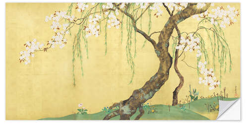 Wall sticker Cherry and Maple Trees