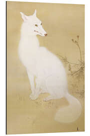 Magnettafel Weißer Fuchs
