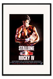 Gerahmter Kunstdruck Rocky IV