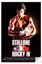 Självhäftande poster Rocky IV