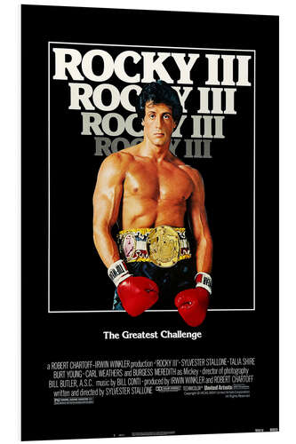 PVC print Rocky III