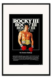 Gerahmter Kunstdruck Rocky III