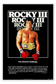 Póster  Rocky III - Vintage Entertainment Collection