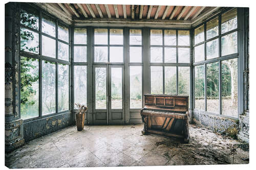 Obraz na płótnie Abandoned piano