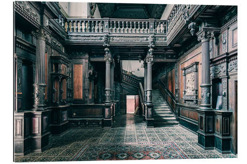 Galleriprint Woodwork in an abandoned Romanian castle