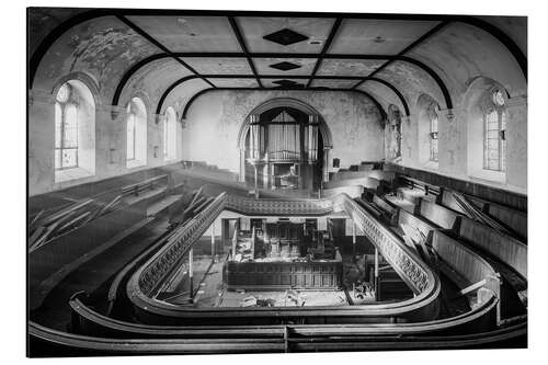 Aluminiumsbilde Abandoned Welsh Chapel