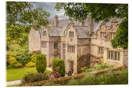 Acrylglasbild Trerice House bei Newquay in Cornwall, England