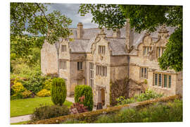 Foam board print Trerice House bei Newquay in Cornwall, England