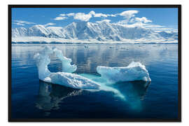 Gerahmter Kunstdruck Antarktis, Damoy Point