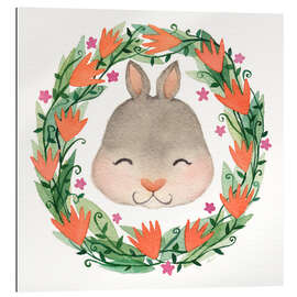 Galleritryk Baby bunny garland