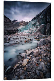 Cuadro de aluminio El final del glaciar