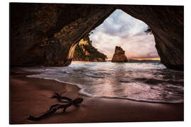 Alubild Cathedral Cove, Neuseeland