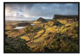 Gerahmter Kunstdruck Das Quiraing