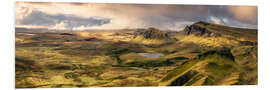 Foam board print The Quiraing outlook