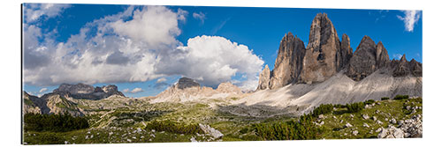 Gallery Print Ausblick auf die Drei Zinnen