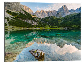 Gallery print Reflection in the Seebensee