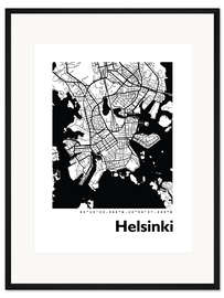 Gerahmter Kunstdruck Helsinki
