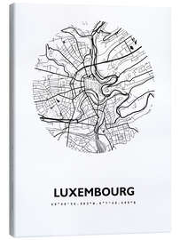 Canvas print Luxembourg